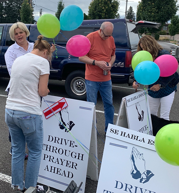Drive Thru Hope Set-Up